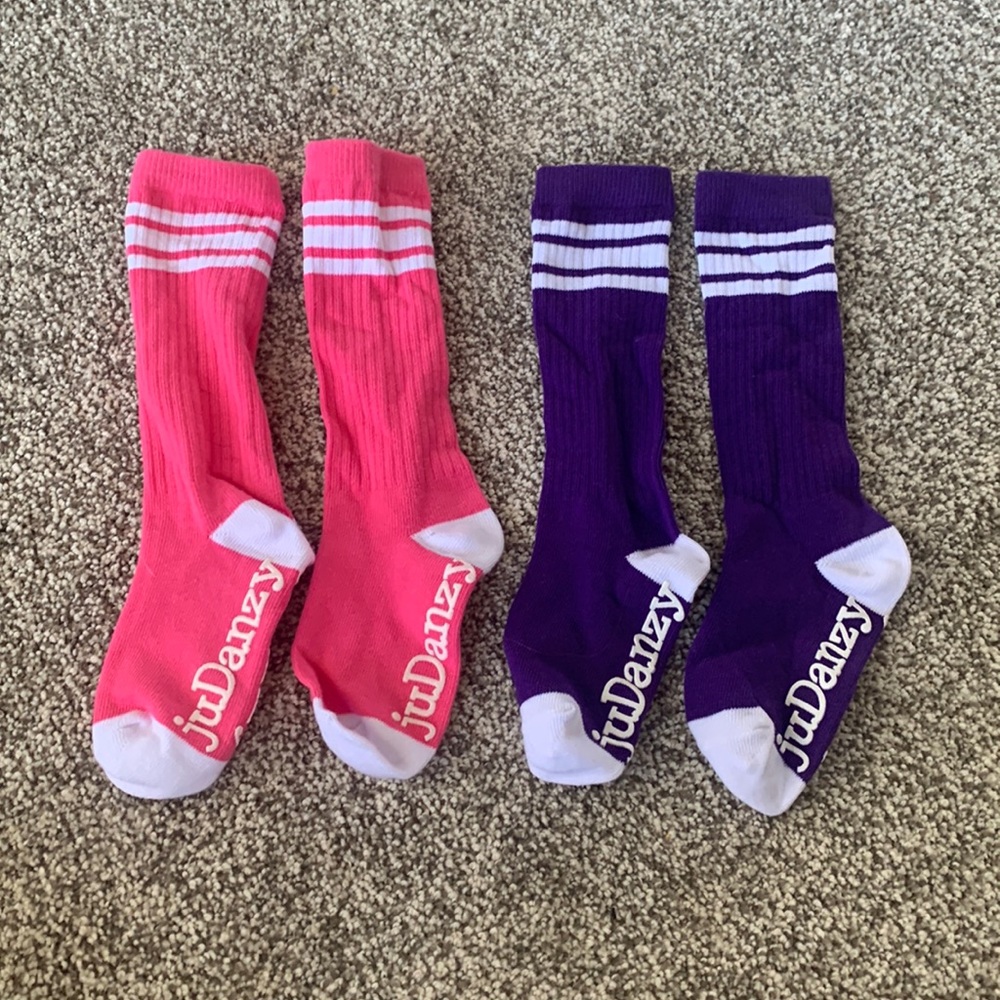 Little girl soccer socks